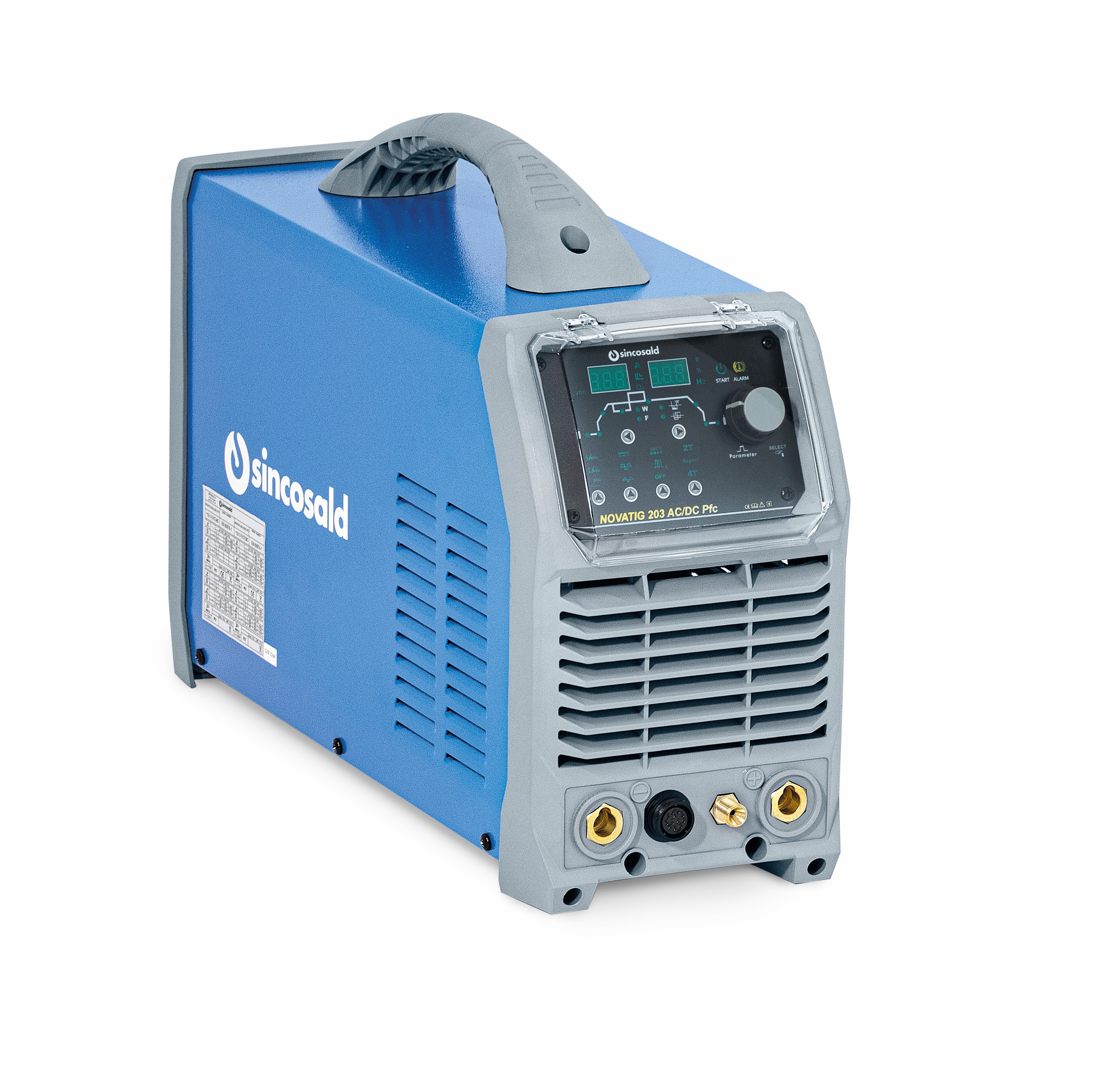 Ηλεκτροκόλληση TIG Διπλοπαλμική Sincosald Novatig 203 AC/DC PFC
