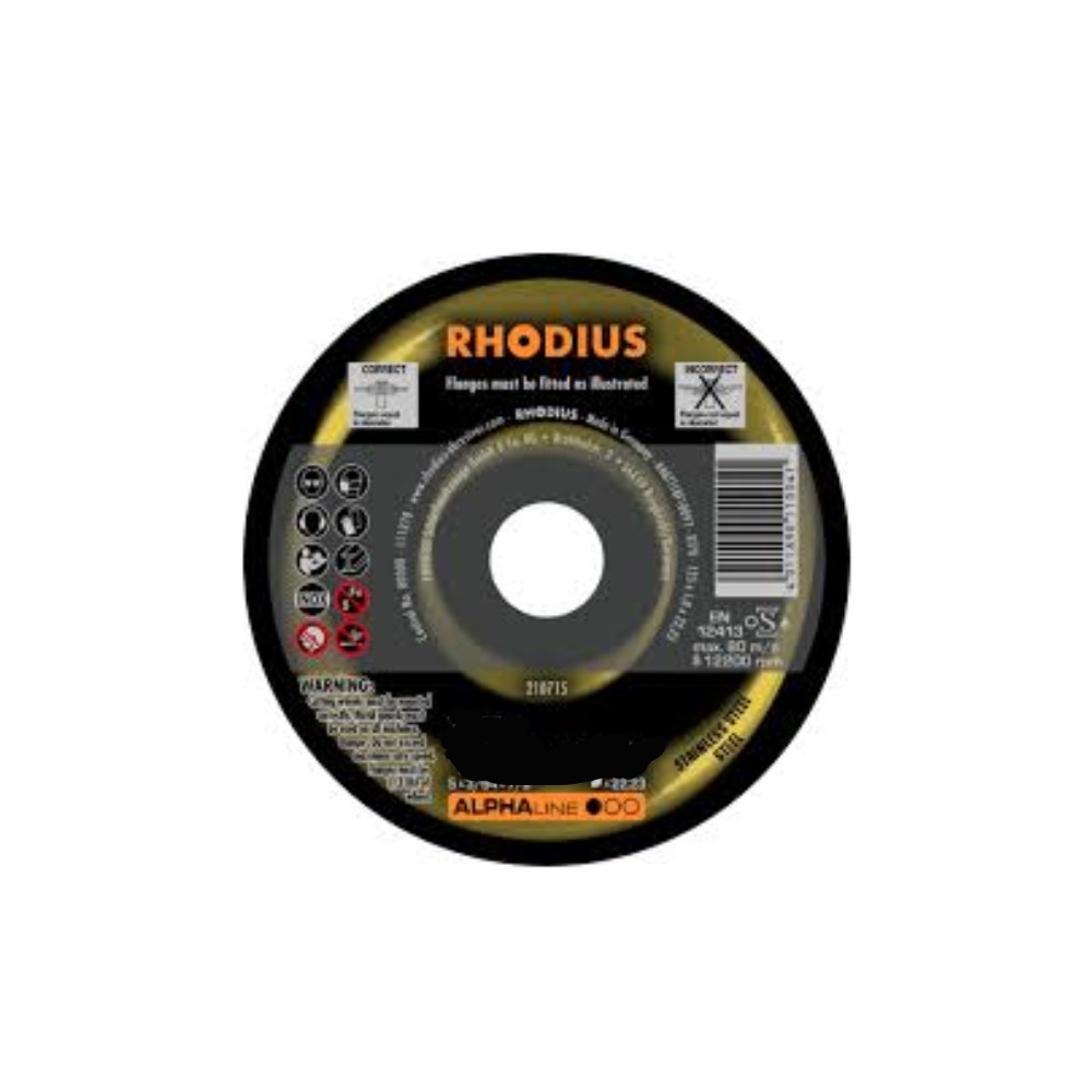 Δίσκοι φινιρίσματος RHODIUS 125mm