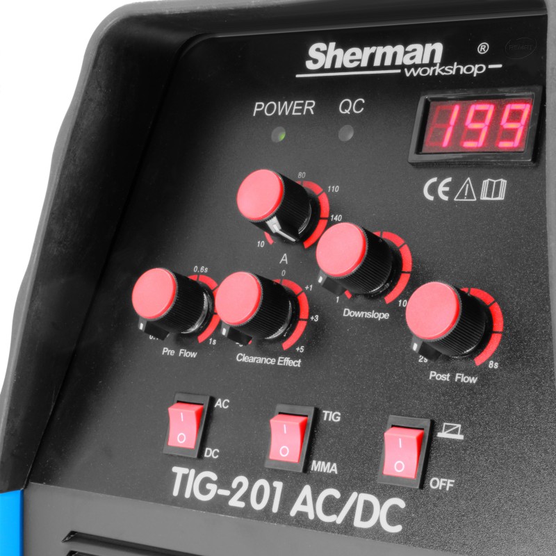 Ηλεκτροκόλληση Sherman TIG 201 AC/DC