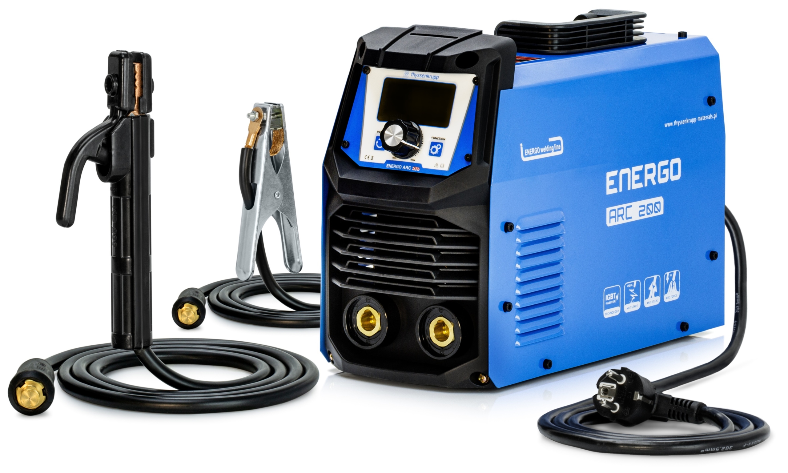 Spawarka inwertorowa ENERGOarc 200A urzadzenie spawalnicze MMA TIG Lift Waga produktu z opakowaniem jednostkowym 6 5 kg